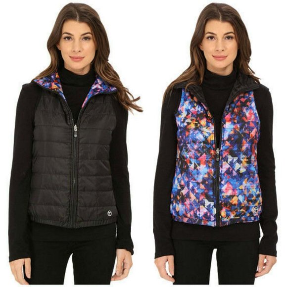 NWT Trina Turk Recreation Barbados Reversible Vest Small S - Picture 1 of 3